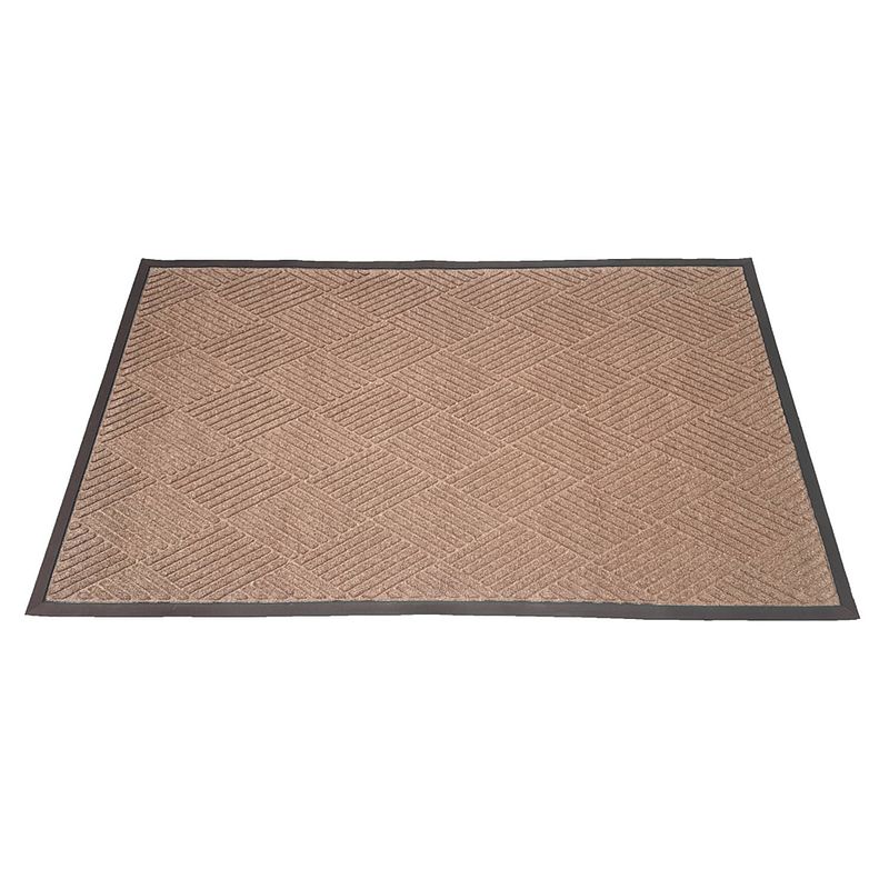 Foto van Schoonloopmat brush clean 90x150 cm - beige