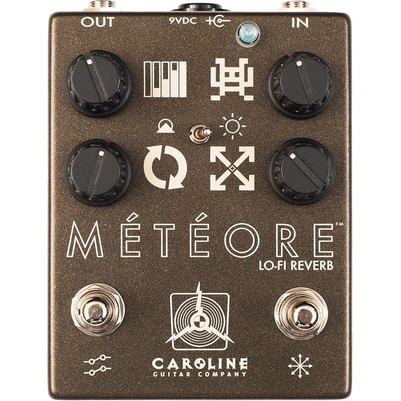 Foto van Caroline guitar company météore lo-fi reverb effectpedaal