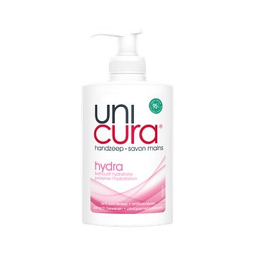 Foto van Unicura hydra antibacteriele handzeep 250ml bij jumbo