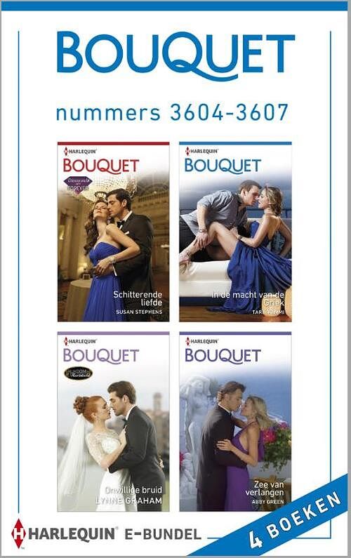 Foto van Bouquet e-bundel nummers 3604-3607 (4-in-1) - abby green - ebook (9789402510850)