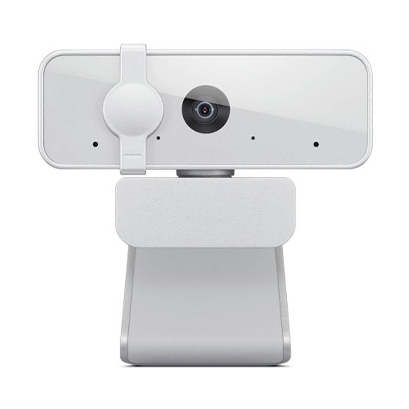 Foto van Lenovo 300 fhd full hd-webcam 1920 x 1080 pixel, 1280 x 720 pixel, 640 x 480 pixel klemhouder, microfoon