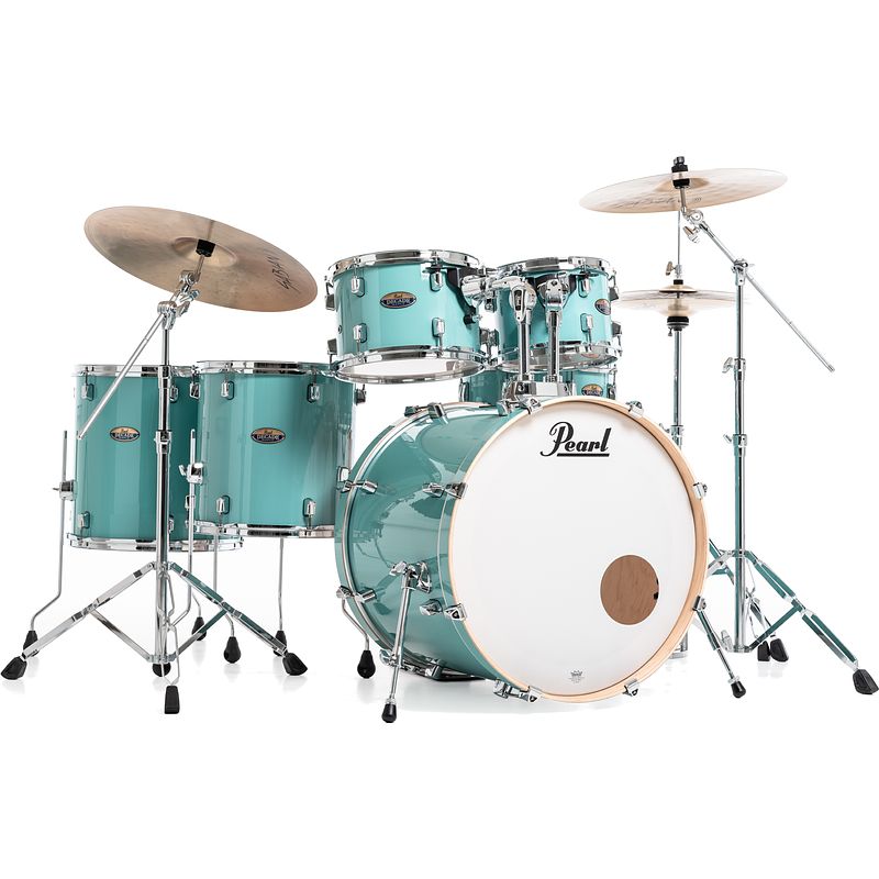 Foto van Pearl dmp926s/c884 decade maple ice mint 6-delig drumstel