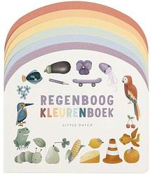 Foto van Boek little dutch regenboog kleurenboek karton