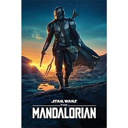 Foto van Pyramid star wars the mandalorian nightfall poster 61x91,5cm