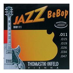 Foto van Thomastik-infeld bb111 jazz bebop roundwound extra light