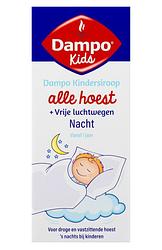 Foto van Dampo kindersiroop alle hoest + vrije luchtwegen nacht