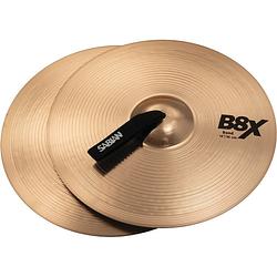 Foto van Sabian 41422x b8x marching band 14 inch orkestrale bekkens