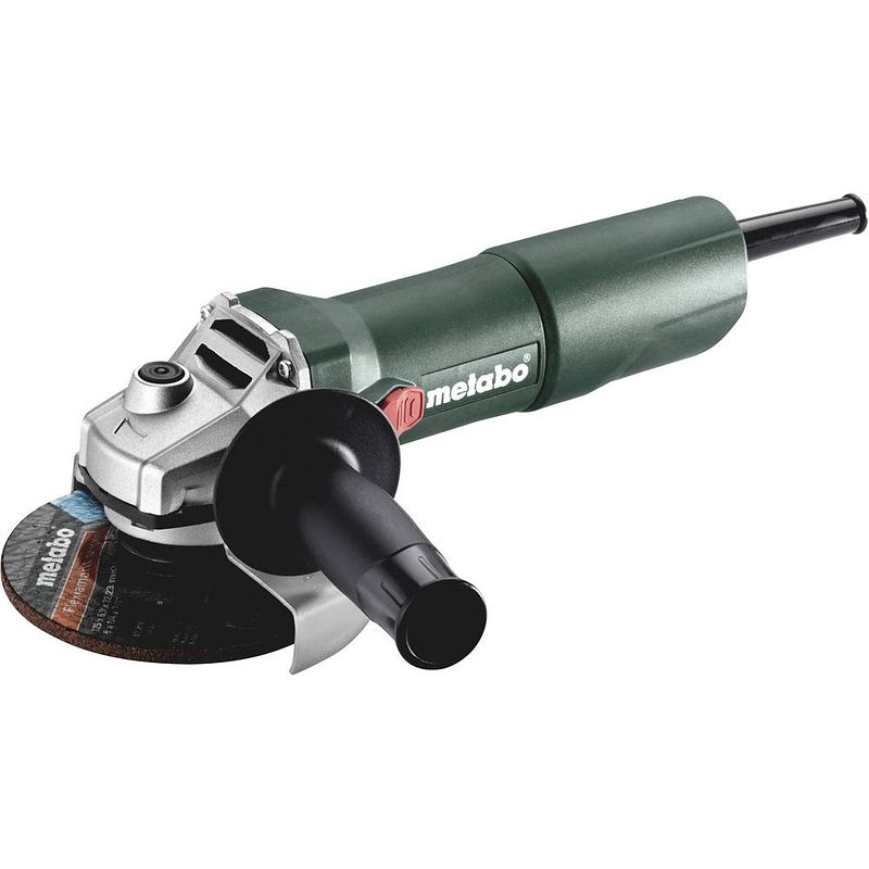 Foto van Metabo w 750-125 603605000 haakse slijper 125 mm 750 w