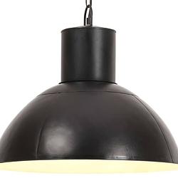 Foto van Vidaxl hanglamp rond 25 w e27 48 cm zwart