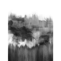 Foto van Wizard+genius brush strokes black vlies fotobehang 192x260cm 4-banen