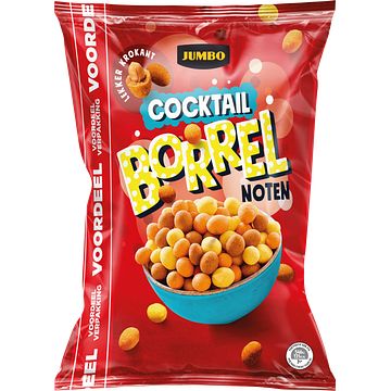 Foto van Jumbo cocktail borrelnoten 500g