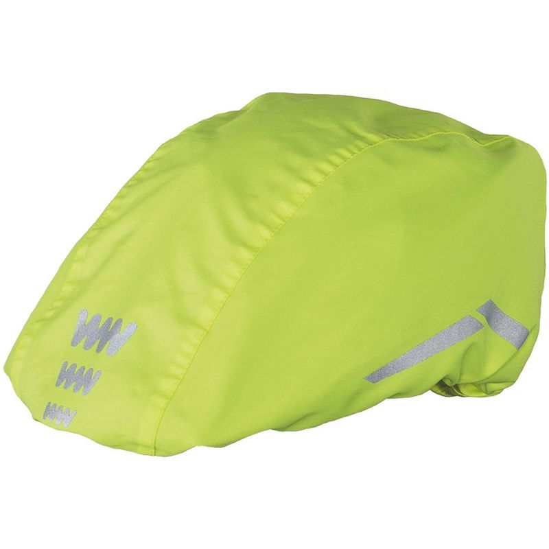 Foto van Wowow regenhoes fietshelm cover polyester geel one-size