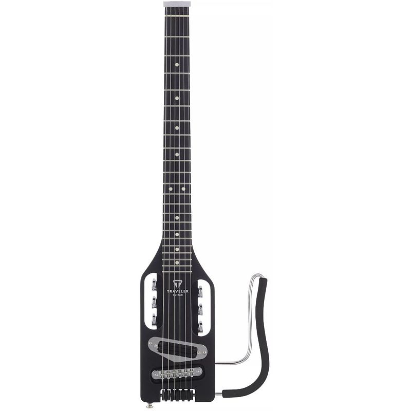 Foto van Traveler guitar ultra-light electric matte black met gigbag