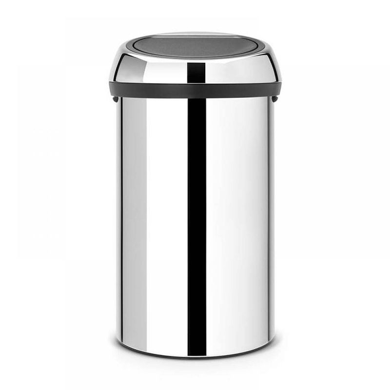 Foto van Brabantia touch bin xxl afvalverzamelaar - 60 l - brilliant steel