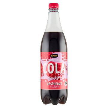 Foto van Jumbo cola zero raspberry 1l