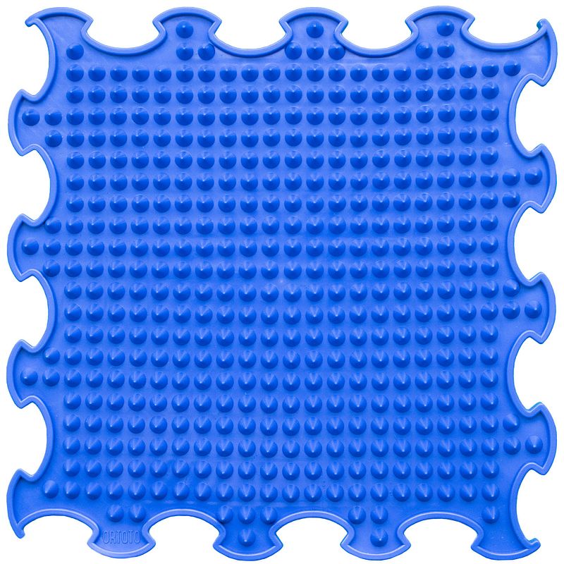 Foto van Ortoto sensorische mat spikes navy blue