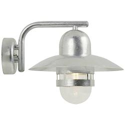 Foto van Nordlux nibe 24981031 buitenlamp (wand) e27 verzinkt