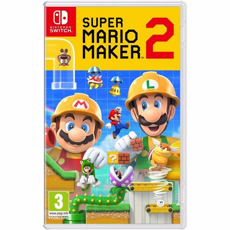 Foto van Super mario maker 2 switch