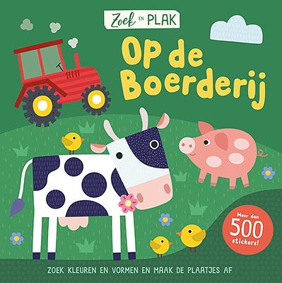 Foto van Zoek en plak - op de boerderij - paperback (9789463548717)