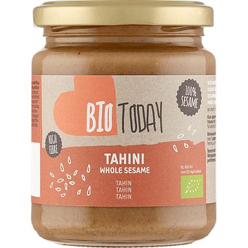 Foto van Biotoday sesampasta tahini whole sesame 250g bij jumbo