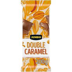 Foto van Jumbo double caramel melkchocolade 200g