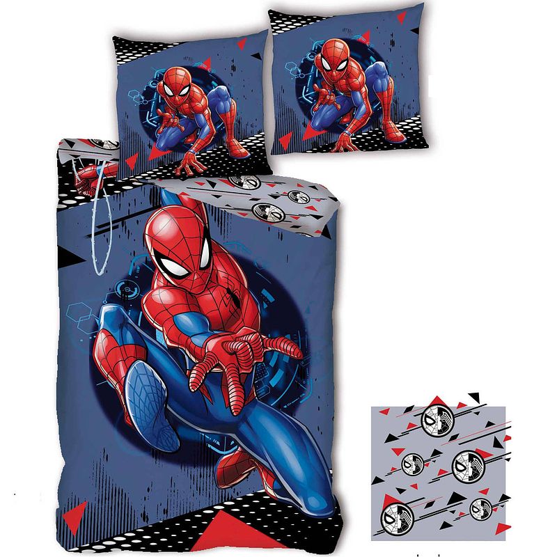 Foto van Spiderman dekbedovertrek hero - eenpersoons - 140 x 200 cm - polyester