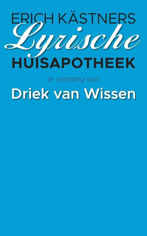 Foto van Erick kästeners lyrische hausapotheek - paperback (9789054523857)