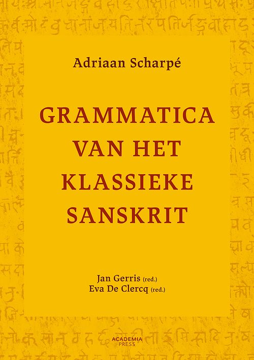 Foto van Grammatica van het klassieke sanskrit - adriaan scharpé, eva de clercq, jan gerris - ebook (9789401488679)