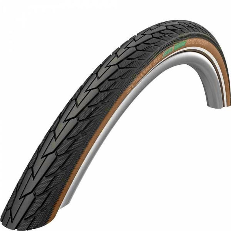 Foto van Schwalbe buitenband road cruiser 28 x 1.60 (42-622) zwart/bruin