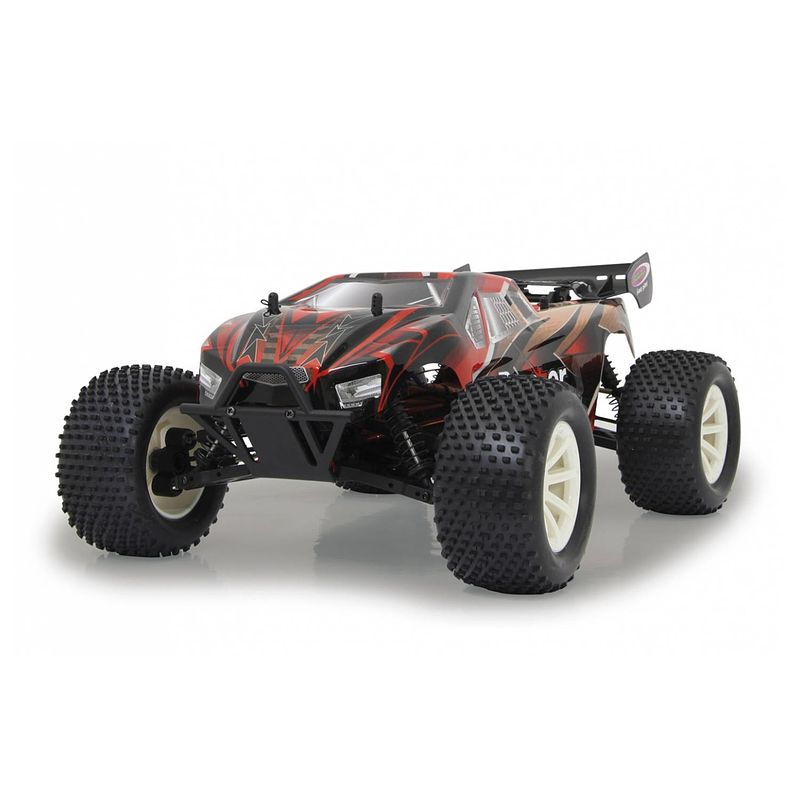 Foto van Jamara rc brecter truggy jongens lipo 1:10 2,4g rood/zwart