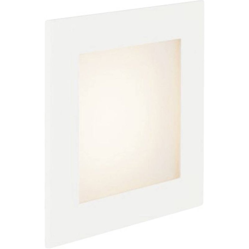 Foto van Slv 1000576 frame basic inbouwlamp energielabel: e (a - g) led vast ingebouwd