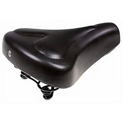 Foto van Selle comfort zadel holland 24,7 x 21,9 cm unisex gel zwart