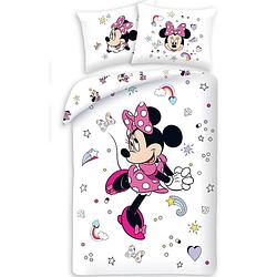 Foto van Disney minnie mouse dekbedovertrek lovely - eenpersoons - 140 x 200 cm - katoen