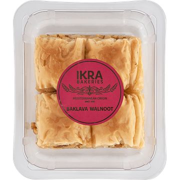 Foto van Ikra bakeries baklava walnoot 4 stuks bij jumbo