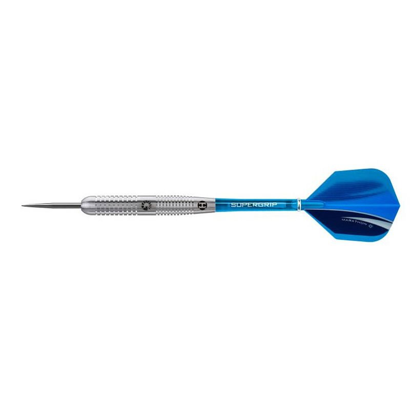 Foto van Harrows dartpijlen genesis tungsten steeltip blauw