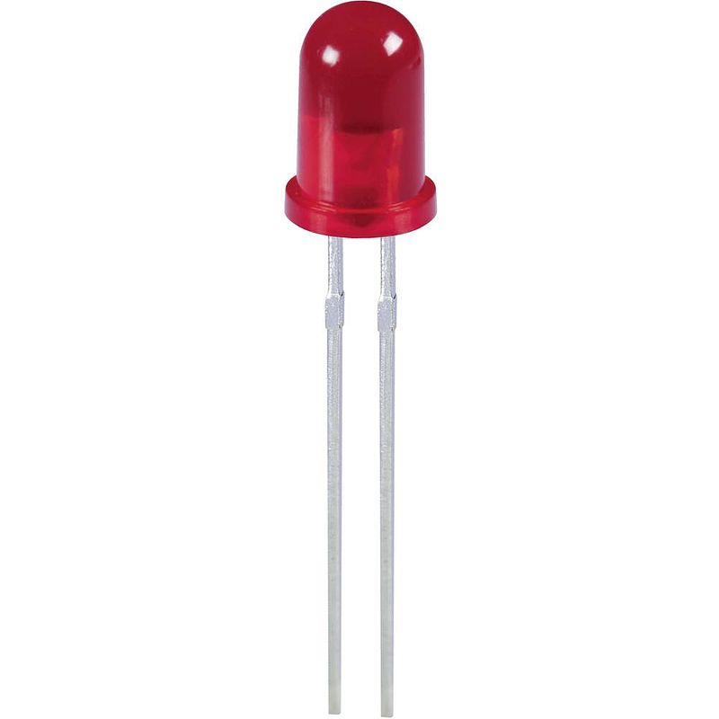 Foto van Kingbright l-7113sec-j3 bedrade led rood rond 5 mm 8000 mcd 20 ° 20 ma 2.2 v