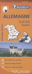 Foto van 546 allemagne sud-est, bavière - zuidoost-duitsland, beieren - paperback (9782067183674)