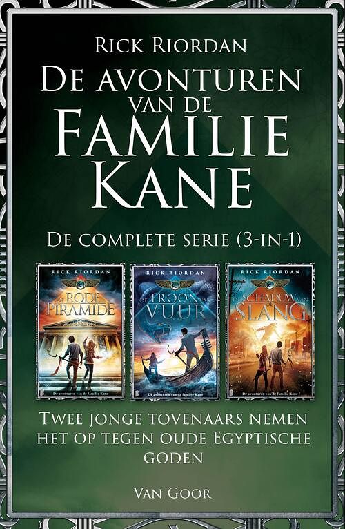 Foto van De avonturen van de familie kane - de complete serie (3-in-1) - rick riordan - ebook (9789000353057)