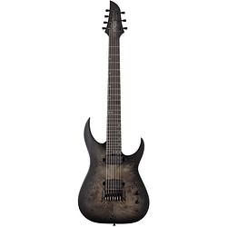 Foto van Schecter keith merrow km-7 mk-iii artist trans black burst 7-snarige elektrische gitaar