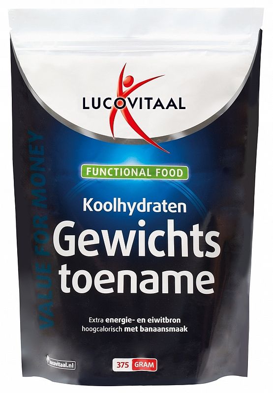 Foto van Lucovitaal koolhydraten gewichtstoename poeder