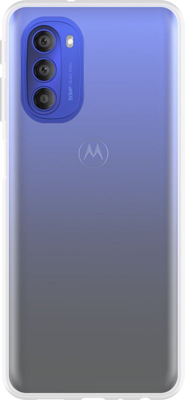 Foto van Just in case soft motorola moto g51 back cover transparant