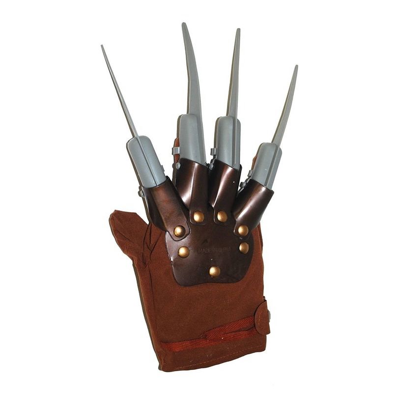 Foto van Halloween freddy kruegers horror handschoen - verkleedarmdecoratie