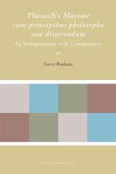 Foto van Plutarch's maxime cum principibus philosopho esse disserendum - geert roskam - ebook (9789461660114)