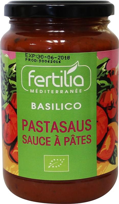 Foto van Fertilia pastasaus basilico biologisch