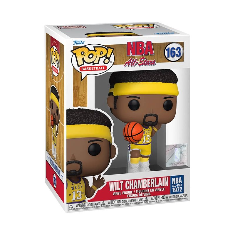 Foto van Pop basketball: legends - wilt chamberlain - funko pop #163