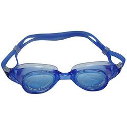 Foto van Donkerblauwe anti chloor zwembril voor volwassenen - zwembrillen
