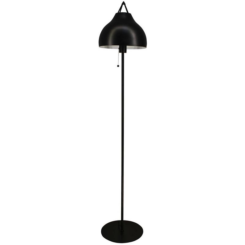 Foto van Dyberg larsen vloerlamp pyra 150 cm e27 staal 60w matzwart