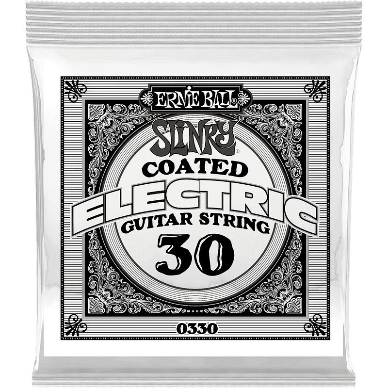 Foto van Ernie ball 0330 .030 slinky coated nickel wound losse snaar voor elektrische gitaar