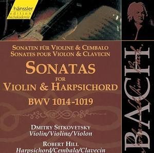 Foto van Sonatas for violin & harpsichord bw - cd (4010276016229)