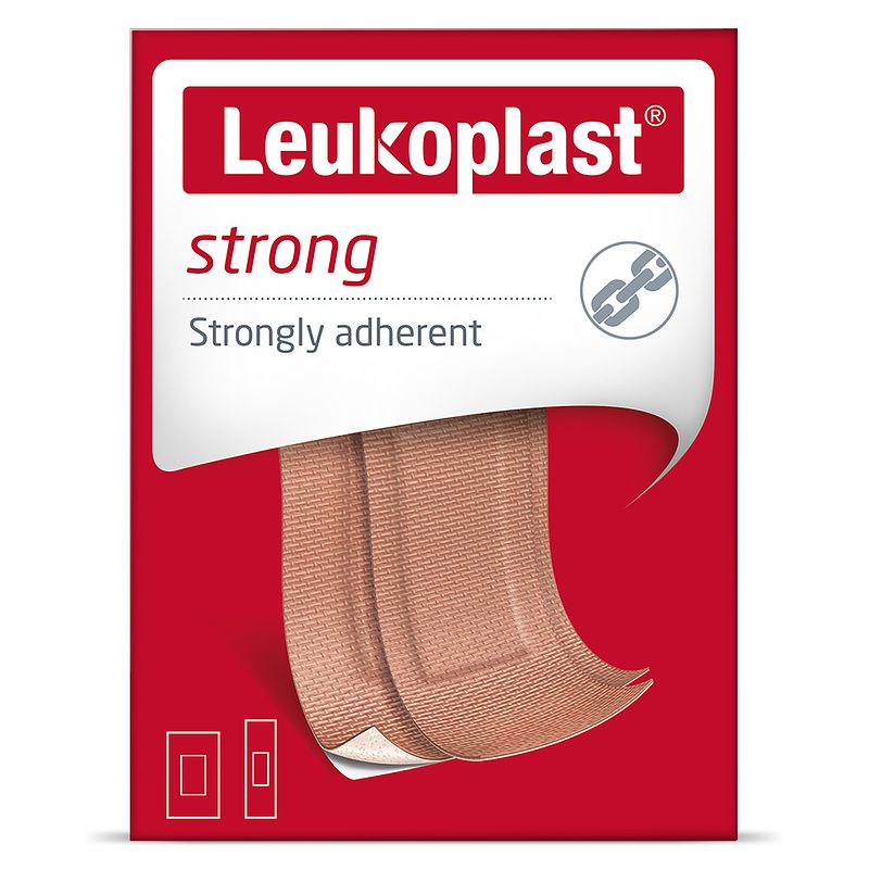 Foto van Leukoplast strong assortiment wondpleister